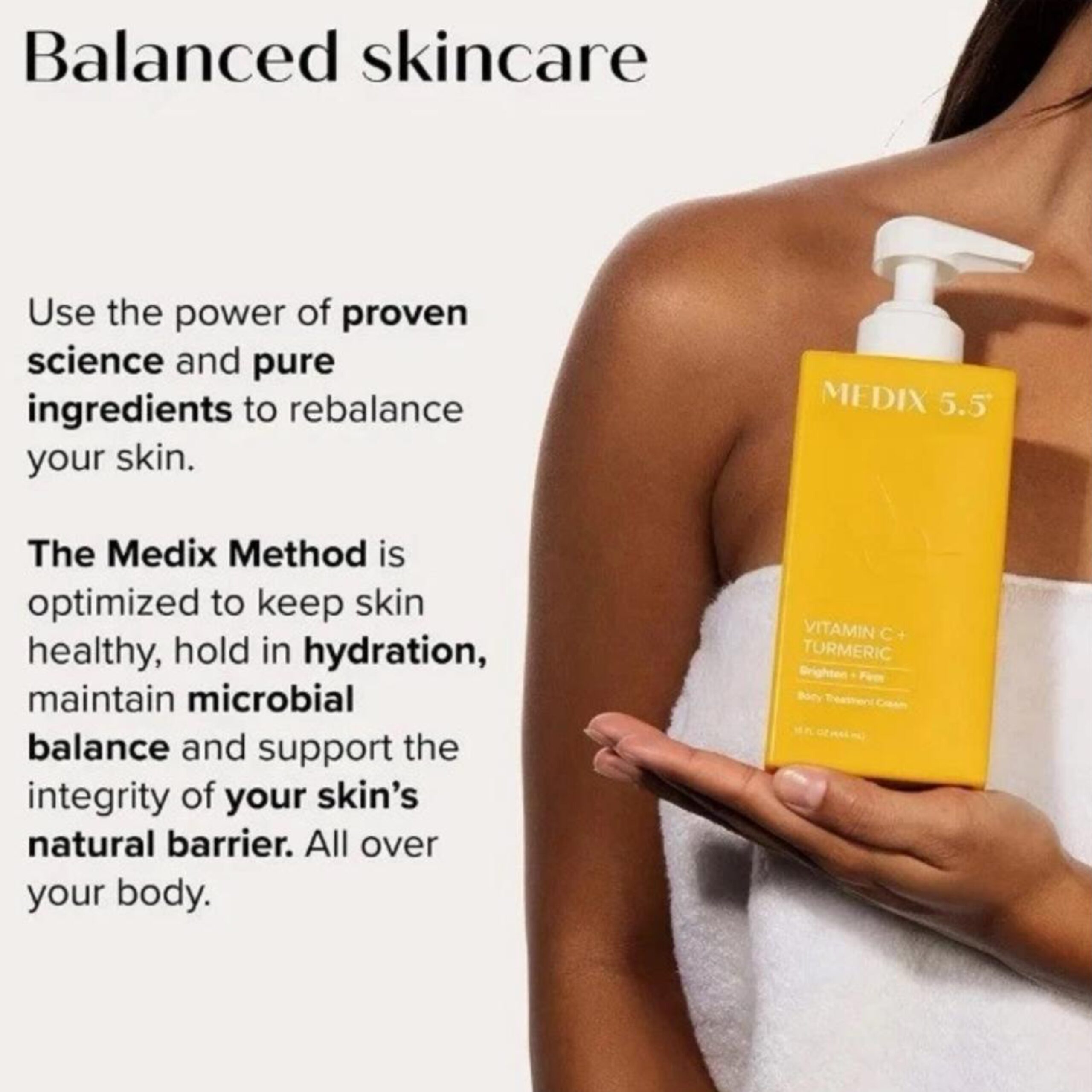 Medix 5.5 Vitamin C + Turmeric Brighten + Firm Body Cream – 1 Medix 5.5 Vitamin C + Turmeric Brighten + Firm Body Cream – 1