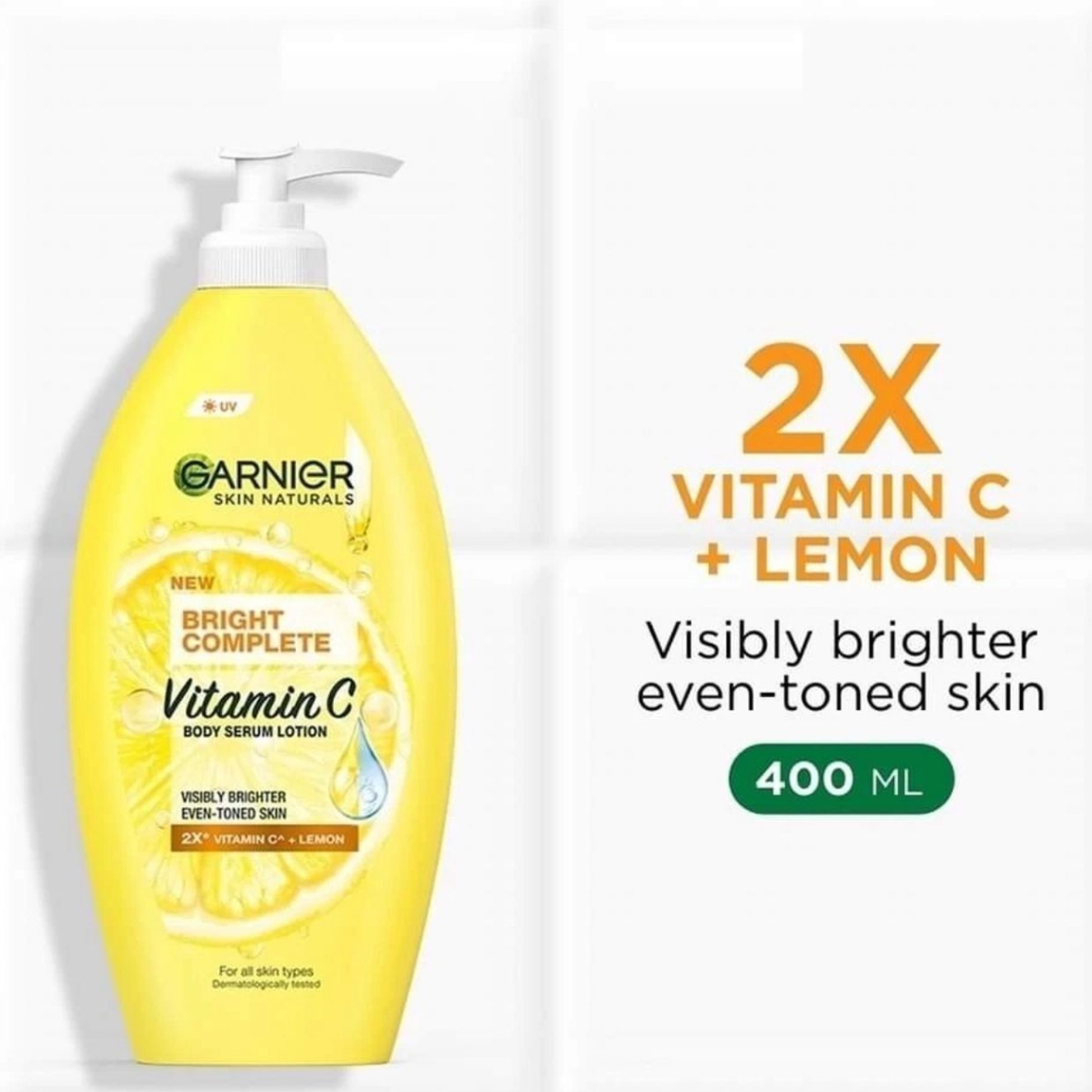 Garnier Bright Complete Extra Brightening Moisturizing Serum Milk UV Garnier Bright Complete Extra Brightening Moisturizing Serum Milk UV