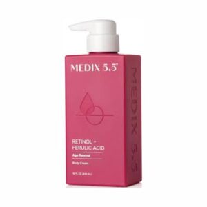 Buy Medix 5.5 Retinol + Ferulic Acid Age Rewind Body Cream in UK