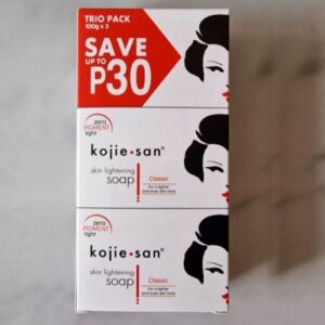 Buy Trio pack of Kojie.san Skin Lightening Soap in UK