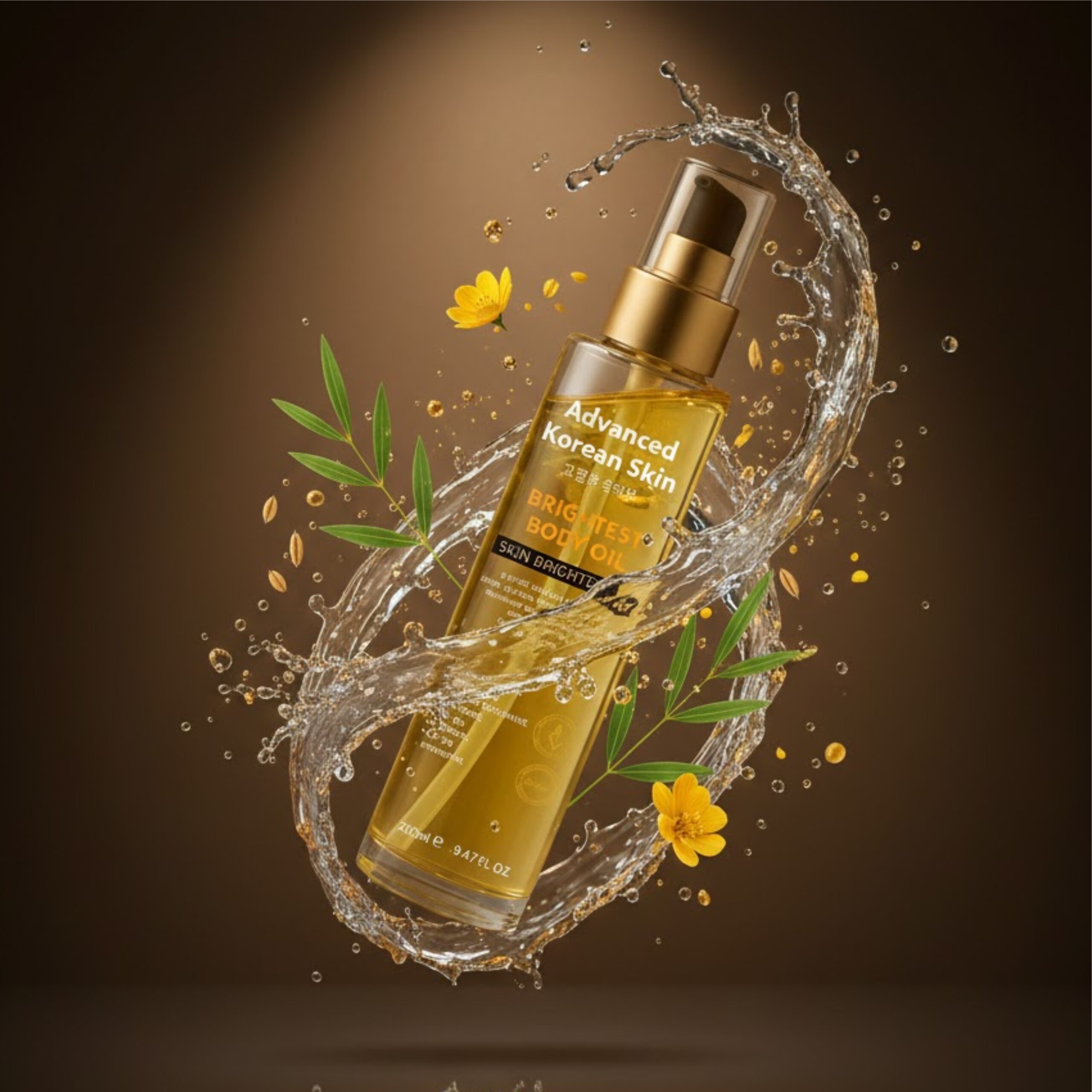 Advanced Korean Skin Brightening Body Oil – 280ML – 2 Advanced Korean Skin Brightening Body Oil – 280ML – 2