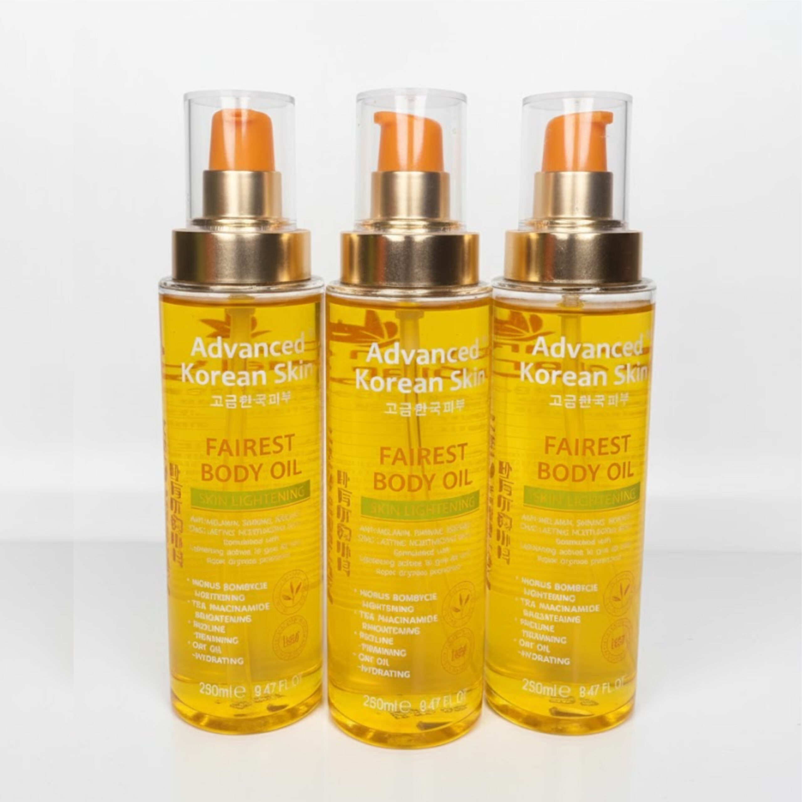 Advanced Korean Skin Fairest Body Oil – 280ML Advanced Korean Skin Fairest Body Oil – 280ML