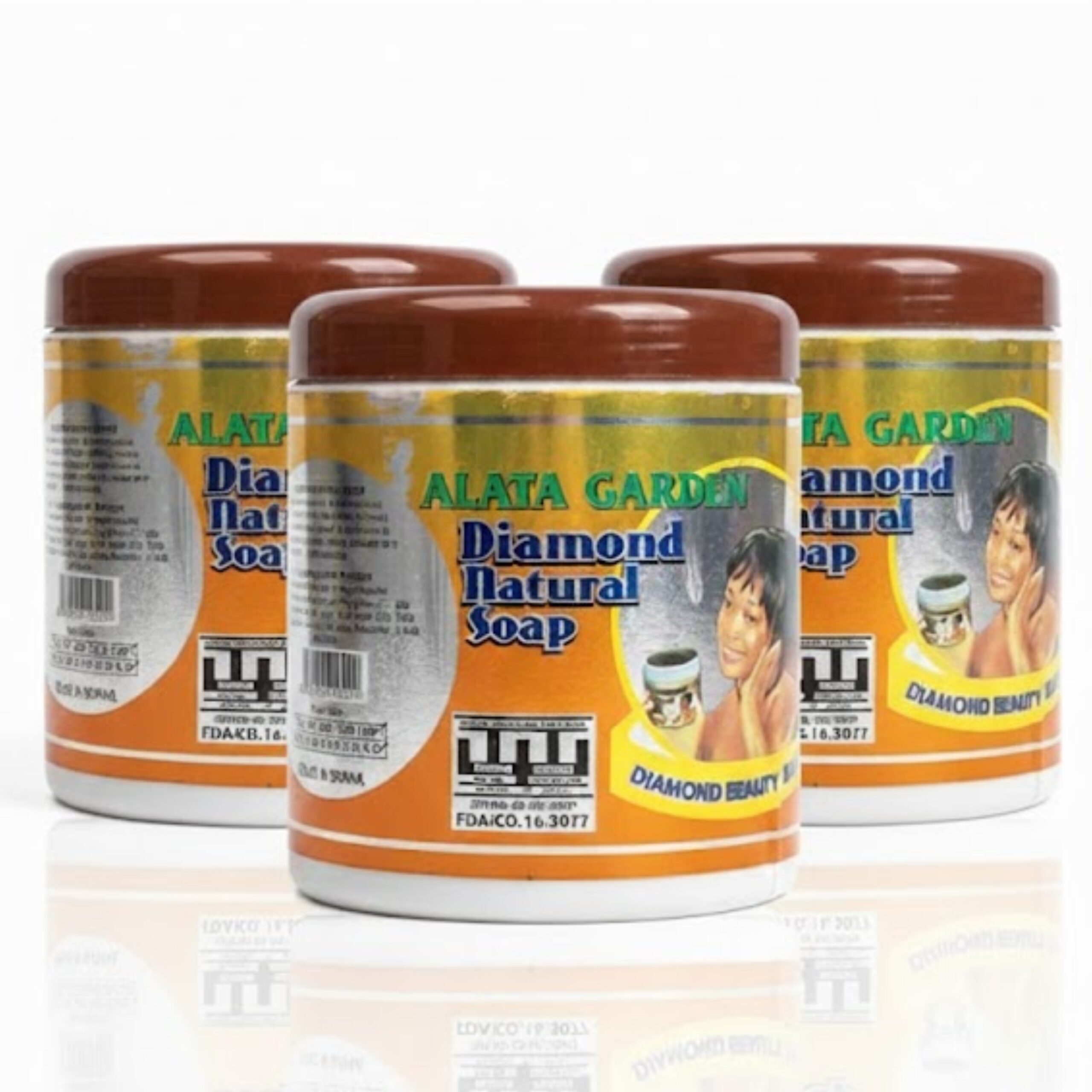 Alata Garden Diamond Natural Soap – 2 Alata Garden Diamond Natural Soap – 2