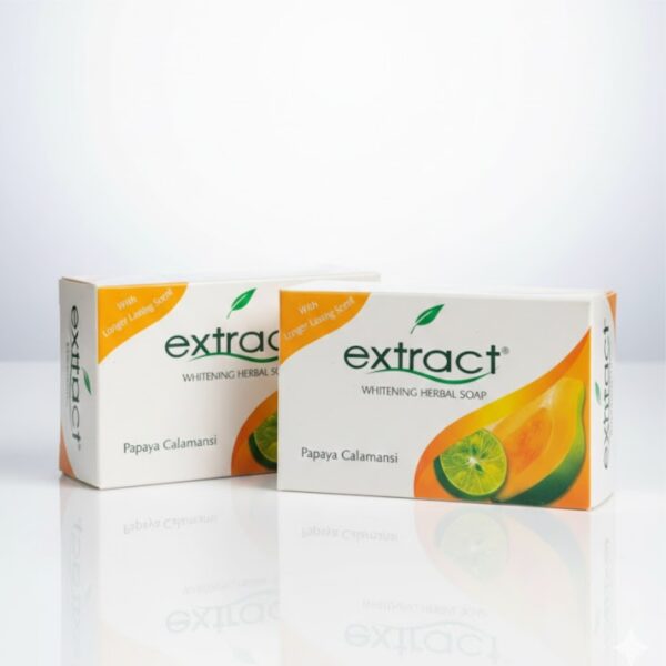 Extract Whitening Herbal Soap Papaya Calamansi