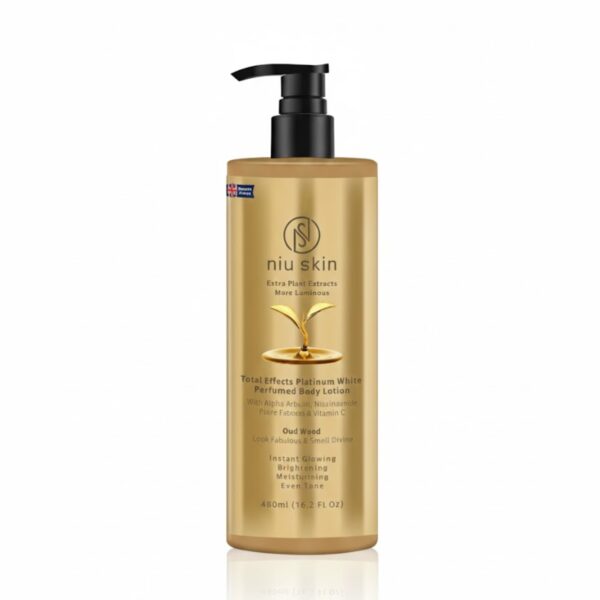 Niu Skin Total Effects Platinum White Perfumed Body Lotion