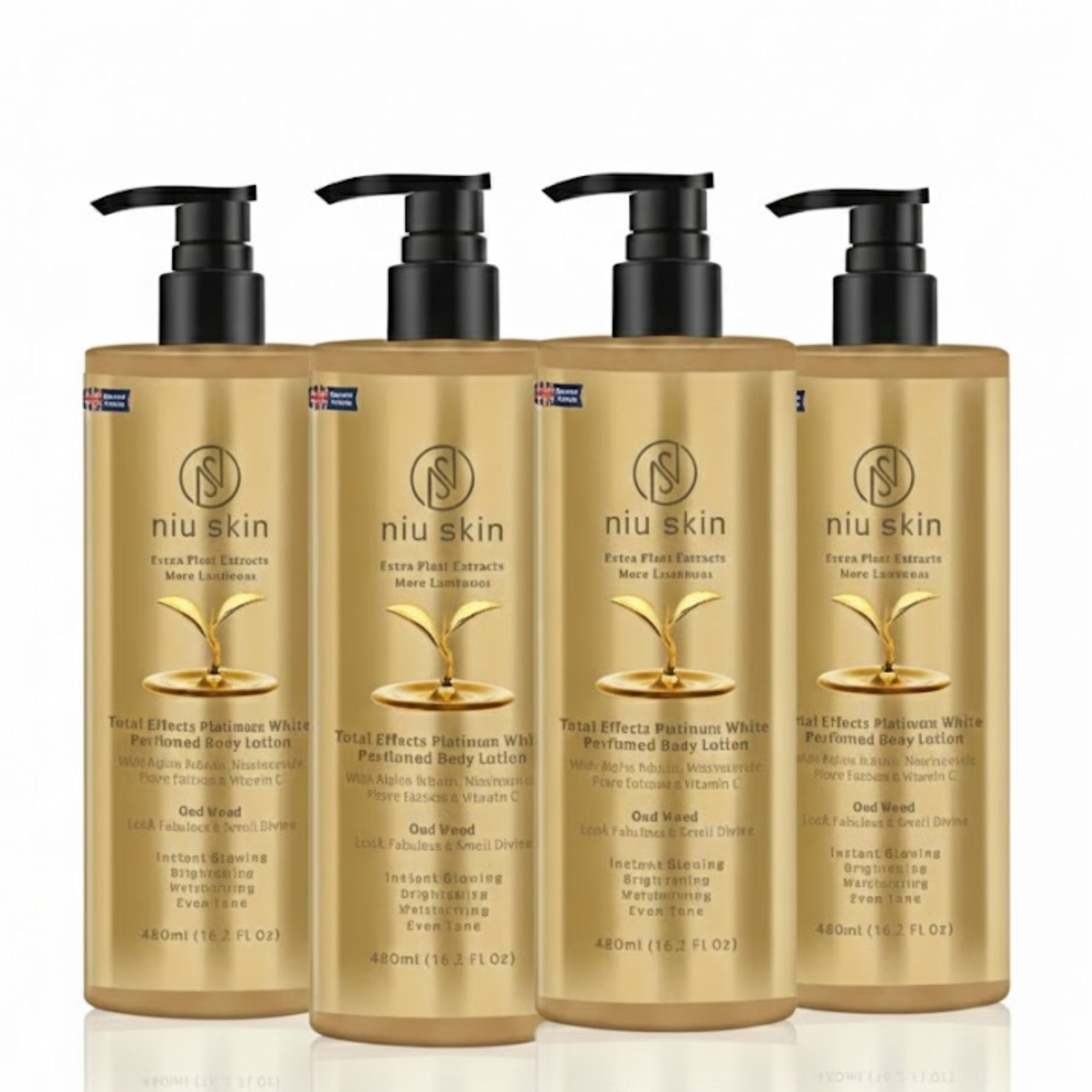 Niu Skin Total Effects Platinum White Perfumed Body Lotion- 03 Niu Skin Total Effects Platinum White Perfumed Body Lotion- 03