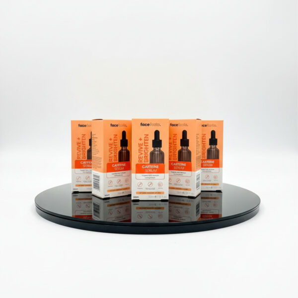 Face Facts Revive & Brighten Energising Caffeine Facial Serum.