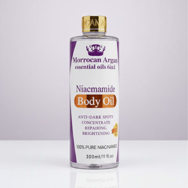 Moroccan Argan Essential Oils 6-in-1 Niacinamide Body Oil