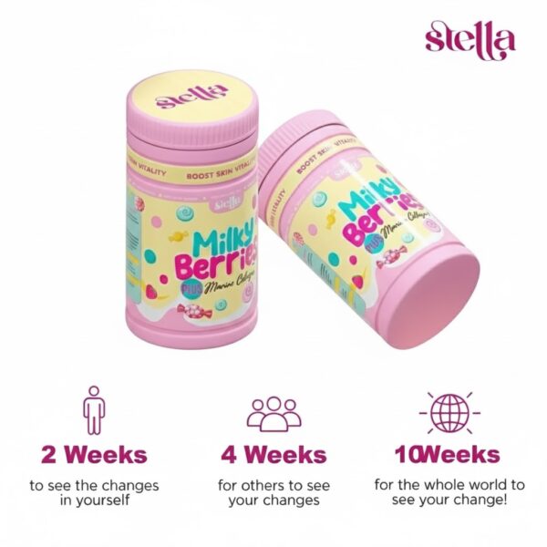 Stella Milky Berries Plus Marine Collagen