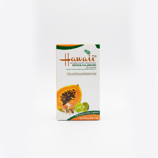 Hawaii Whitening Soap with Herbal Extract & Papaya