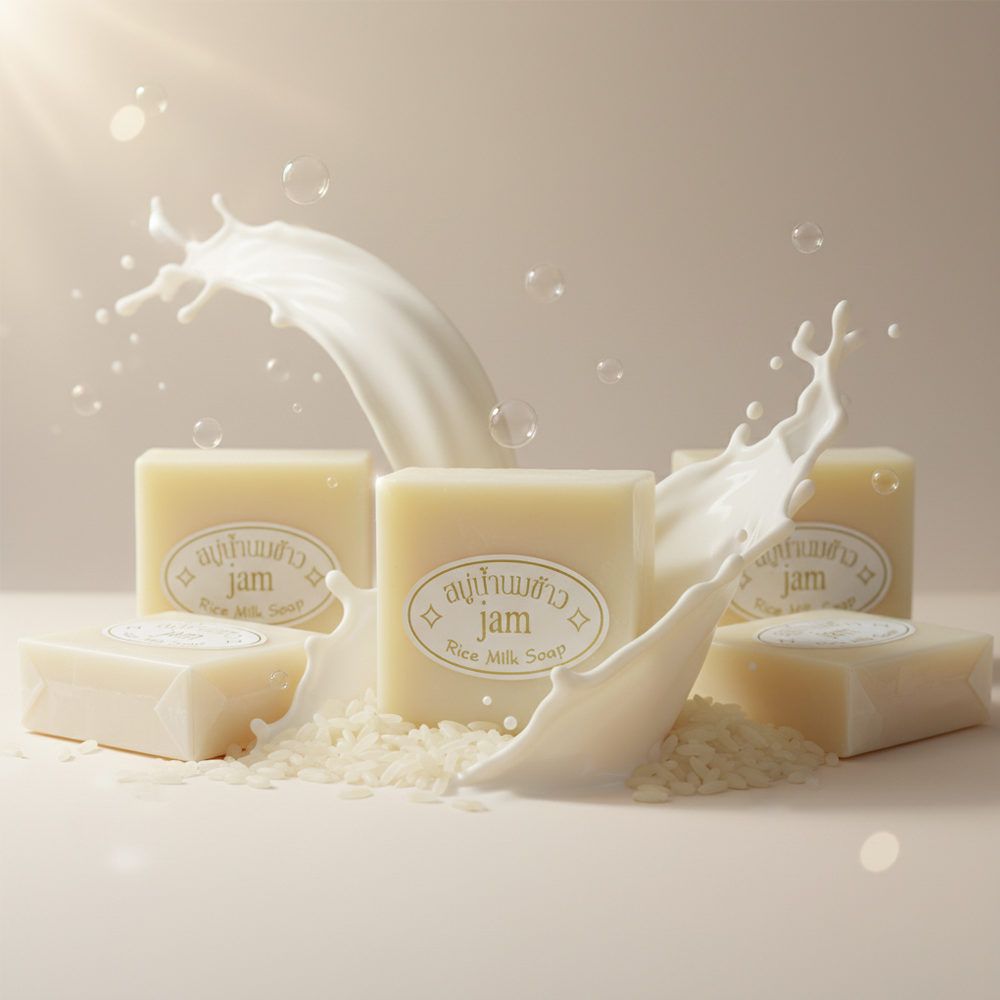 Jam Rice Milk Soap with Collaen for Fairness and Dark Spots – 2 Jam Rice Milk Soap with Collaen for Fairness and Dark Spots – 2