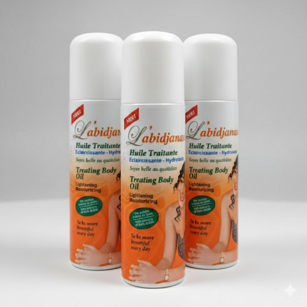 ‘Abidjanaise Treating-Lightening Body Oil – 2 ‘Abidjanaise Treating-Lightening Body Oil – 2