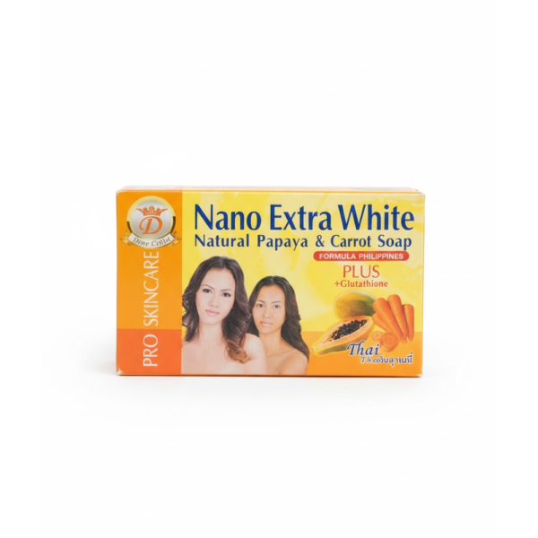 Nano Extra White Papaya & Carrot Soap