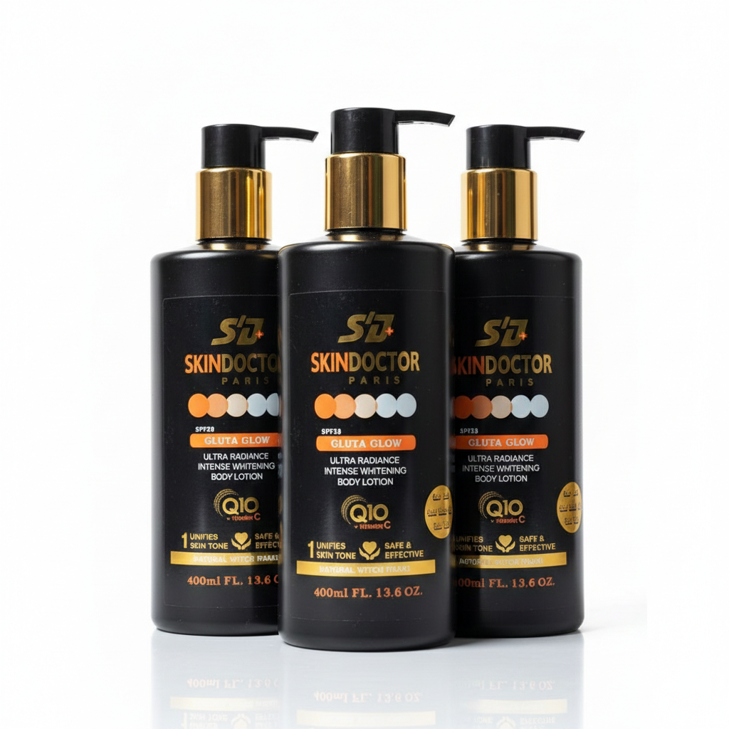 Skin Doctor Paris Gluta Glow Ultra Radiance Intense Whitening Body Lotion – 2 Skin Doctor Paris Gluta Glow Ultra Radiance Intense Whitening Body Lotion – 2