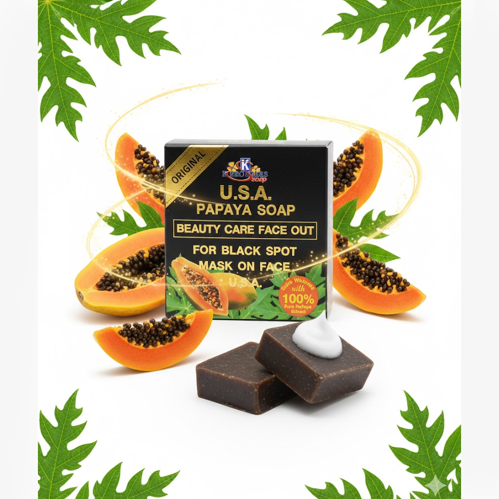 usa papaya soap beauty care face out -1 usa papaya soap beauty care face out -1