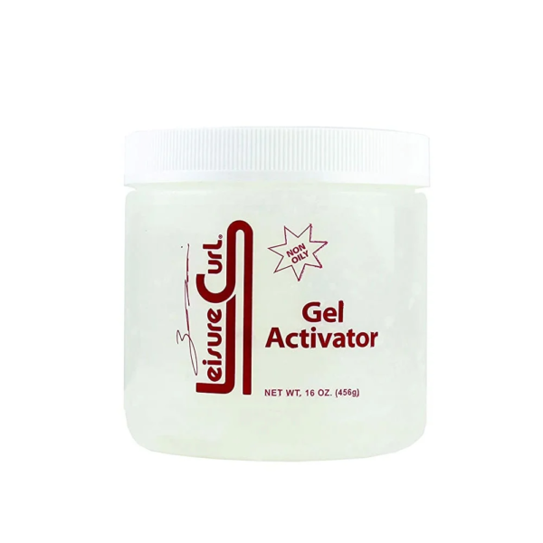 Leisure Curl Gel Activator (16 oz) – Non-Oily Formula for Perfect Definition