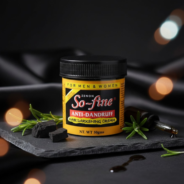 Zenon So-Fine Anti-Dandruff Hair Darkening Cream