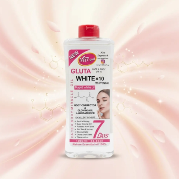 Veet Gold Gluta White Rapid White Oil Veet Gold Gluta White Rapid White Oil