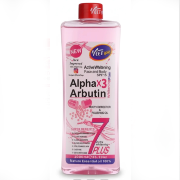 Veet Gold Alpha Arbutin Body Corrector & Polishing Oil